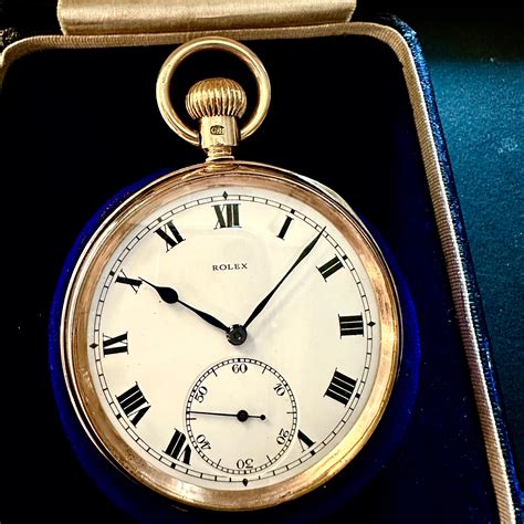 gold rolex pocket watch for sale|vintage rolex pocket watch.